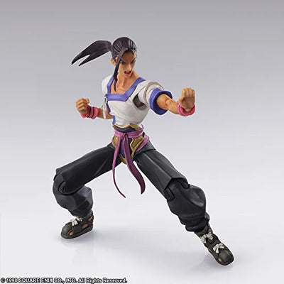 Xenogears - Fei Fong Wong - Bring Arts (Square Enix)ㅤ – Square Enix As Manufacturer – ActionFigure Brasil — embalagem