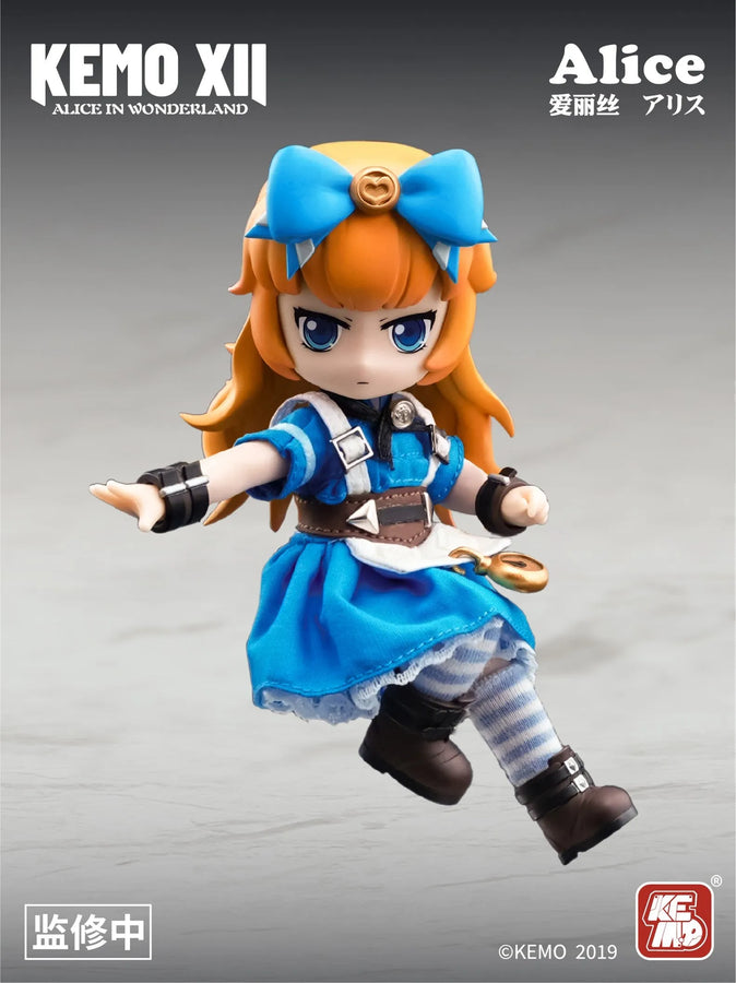 XII DOLL - Alice in Wonderland - Alice (KEMO)ㅤ – KEMO – ActionFigure Brasil