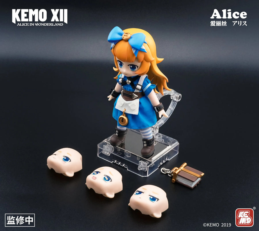 XII DOLL - Alice in Wonderland - Alice (KEMO)ㅤ – KEMO – ActionFigure Brasil