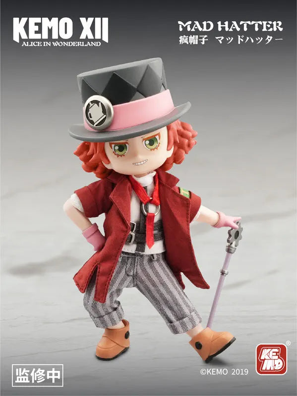XII DOLL - Alice in Wonderland - Mad Hatter (KEMO)ㅤ – KEMO – ActionFigure Brasil