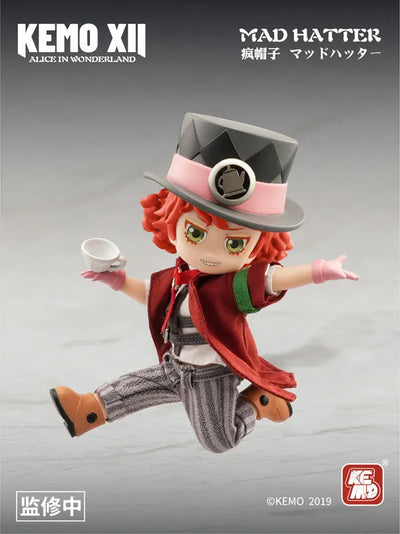 XII DOLL - Alice in Wonderland - Mad Hatter (KEMO)ㅤ – KEMO – ActionFigure Brasil — acessórios