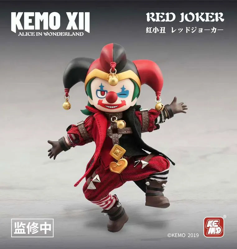 XII DOLL - Alice in Wonderland - Red Joker (KEMO)ㅤ – KEMO – ActionFigure Brasil