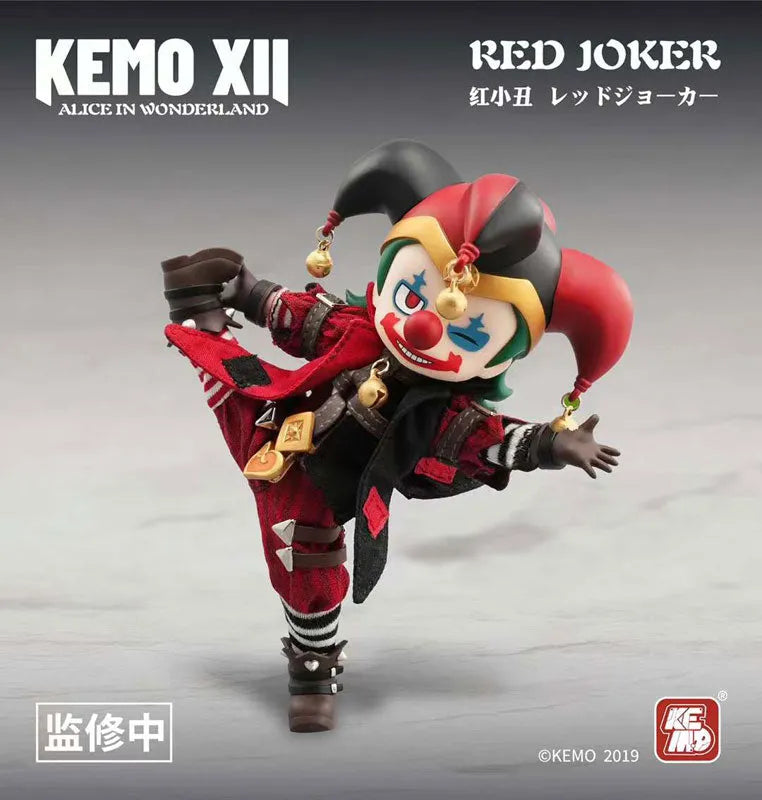 XII DOLL - Alice in Wonderland - Red Joker (KEMO)ㅤ – KEMO – ActionFigure Brasil