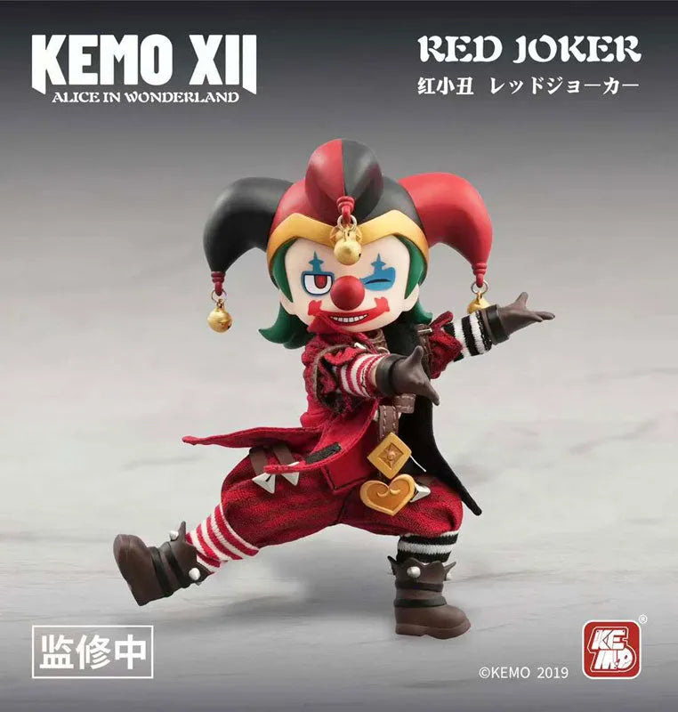 XII DOLL - Alice in Wonderland - Red Joker (KEMO)ㅤ – KEMO – ActionFigure Brasil