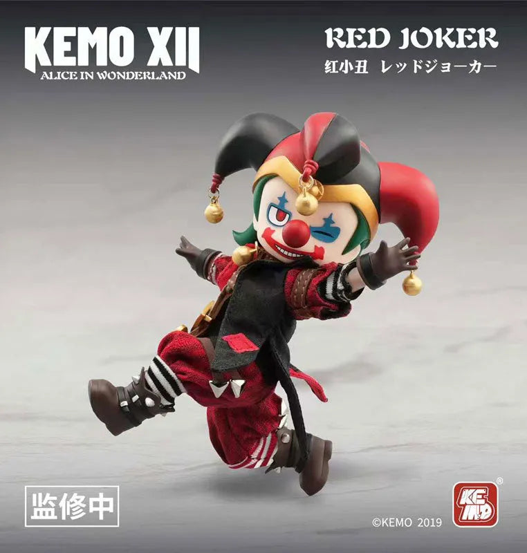 XII DOLL - Alice in Wonderland - Red Joker (KEMO)ㅤ – KEMO – ActionFigure Brasil
