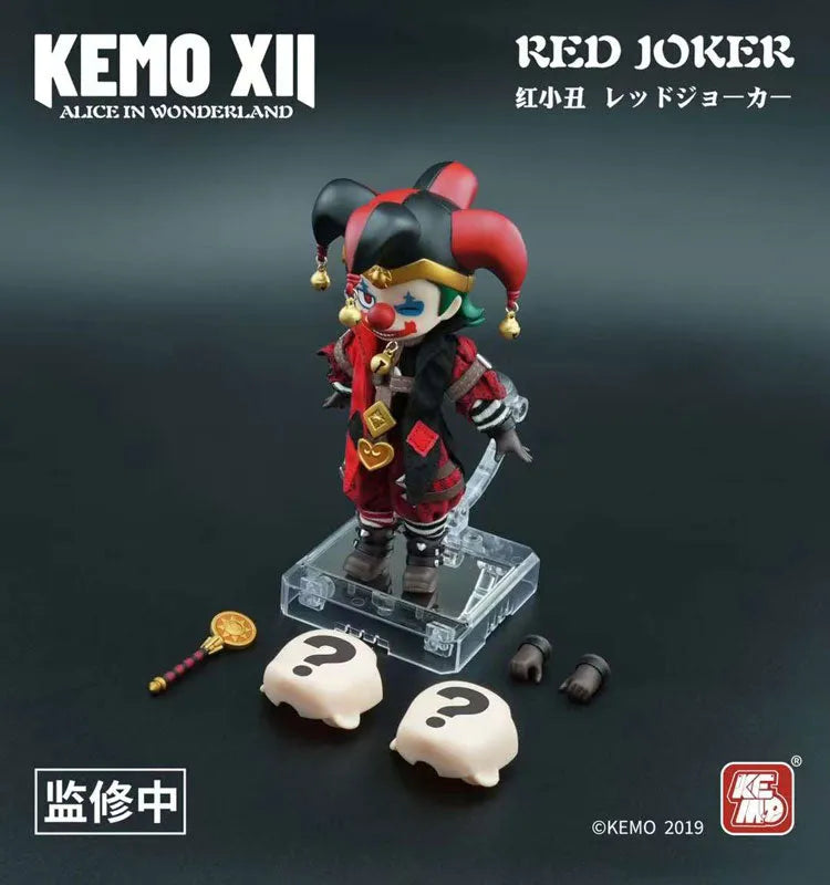 XII DOLL - Alice in Wonderland - Red Joker (KEMO)ㅤ – KEMO – ActionFigure Brasil