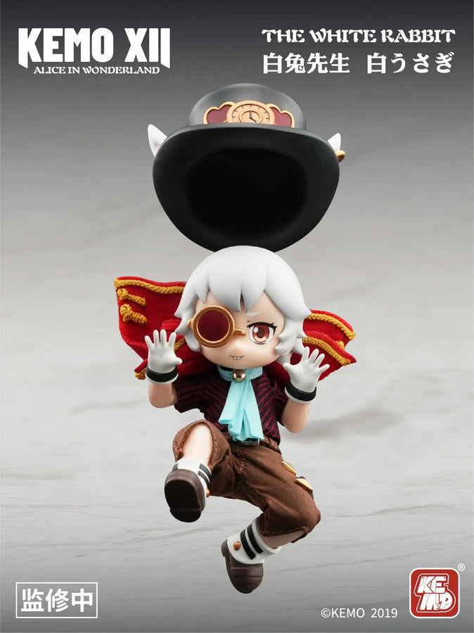 XII DOLL - Alice in Wonderland - White Rabbit (KEMO)ㅤ – KEMO – ActionFigure Brasil
