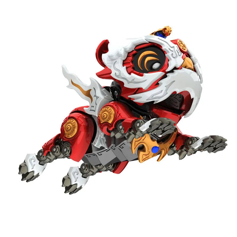 XWS-0001 - Lion Dance - Red (SHENXING TECHNOLOGY)ㅤ – SHENXING TECHNOLOGY – ActionFigureBrasil