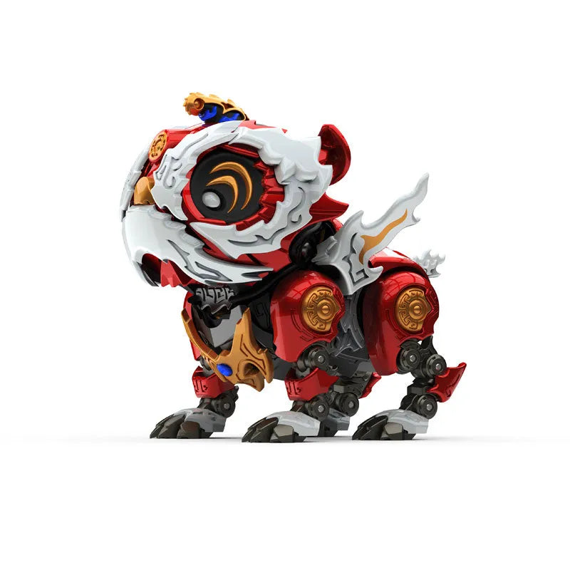XWS-0001 - Lion Dance - Red (SHENXING TECHNOLOGY)ㅤ – SHENXING TECHNOLOGY – ActionFigureBrasil
