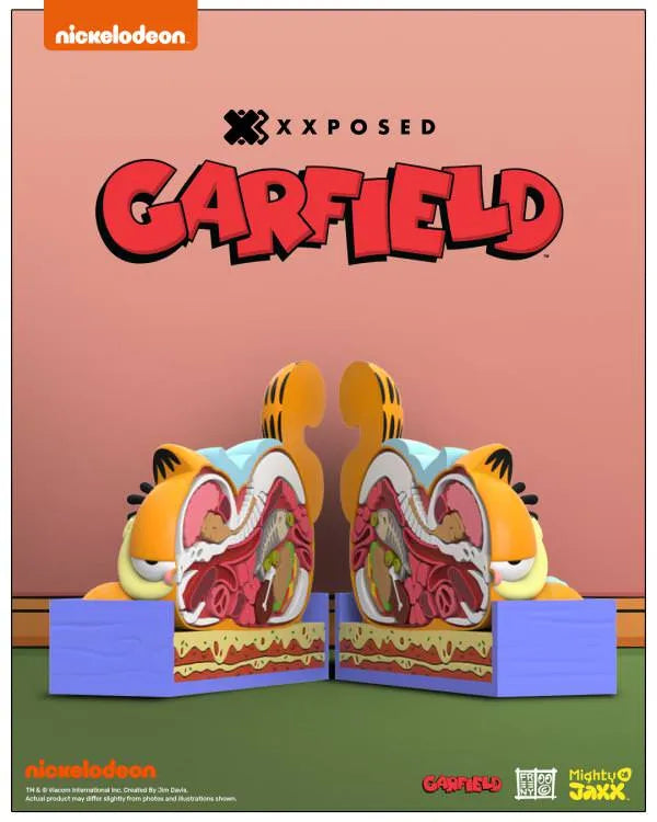 XXPOSED Garfield – Mighty Jaxx – ActionFigure Brasil
