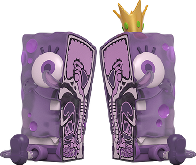 XXPOSED SpongeBob SquarePants (King Jellyfish Edition) – Mighty Jaxx – ActionFigure Brasil