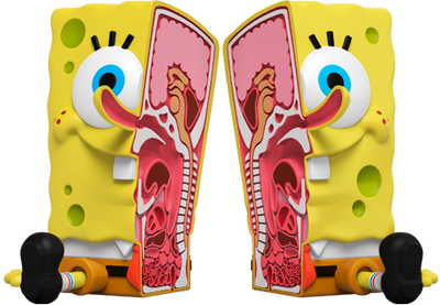 XXPOSED Spongebob Squarepants – Mighty Jaxx – ActionFigure Brasil
