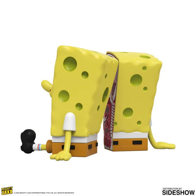 XXPOSED Spongebob Squarepants – Mighty Jaxx – ActionFigure Brasil — embalagem