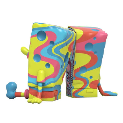 XXPOSED SpongeBob SquarePants (Rainbow Swirl Edition) – Mighty Jaxx – ActionFigure Brasil — embalagem