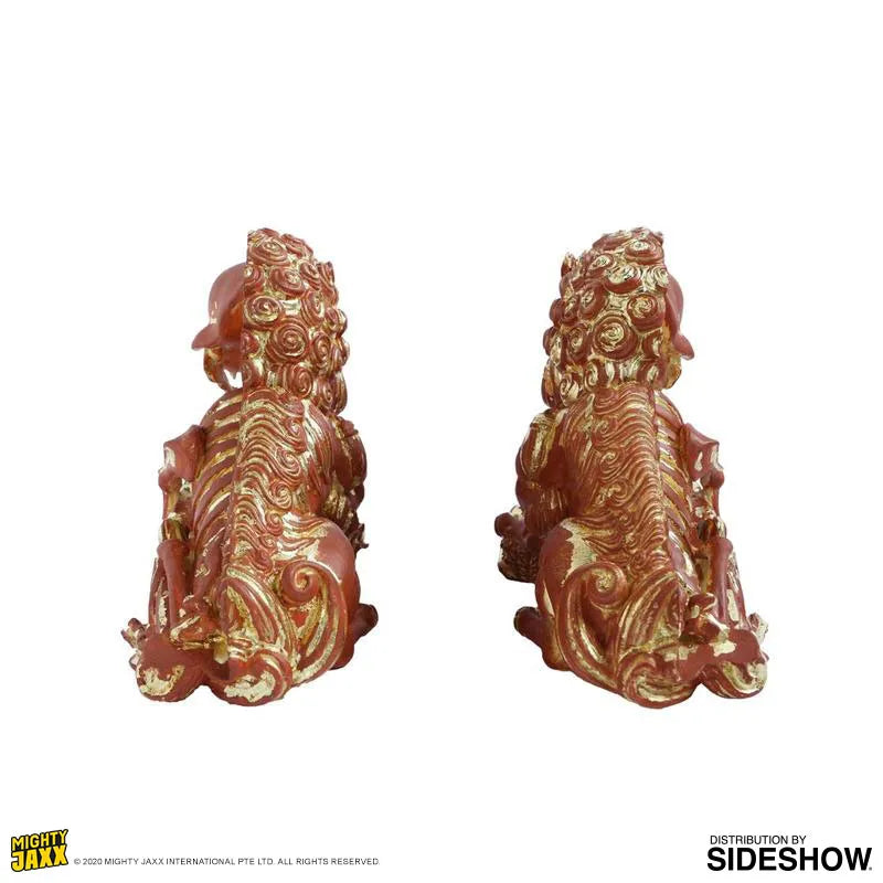 XXRAY+ Foo Dogs (Terracotta) - LIMITED EDITION: 200 – Mighty Jaxx – ActionFigure Brasil
