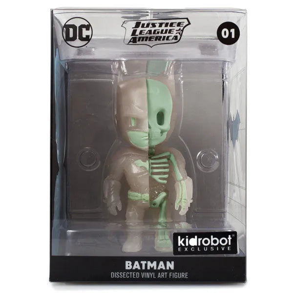 XXRAY meets DC Comics - Kid Robot Special-order Glow-in-the-dark Batman 4 Inch Vinyl Figureㅤ – Gantaku – ActionFigure Brasil