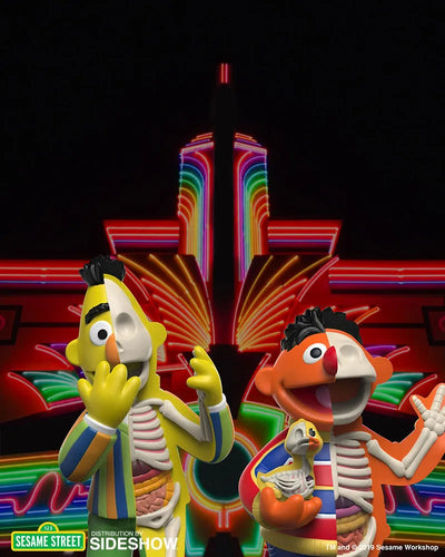 XXRAY Plus: Bert & Ernie – Mighty Jaxx – ActionFigure Brasil — detalhe do produto