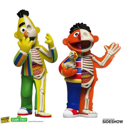 XXRAY Plus: Bert & Ernie – Mighty Jaxx – ActionFigure Brasil — detalhe do produto