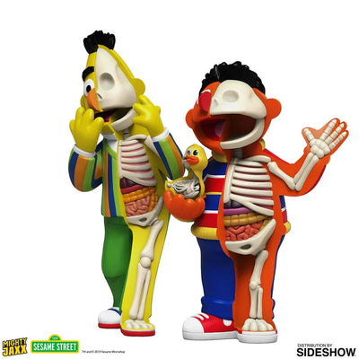 XXRAY Plus: Bert & Ernie – Mighty Jaxx – ActionFigure Brasil — close