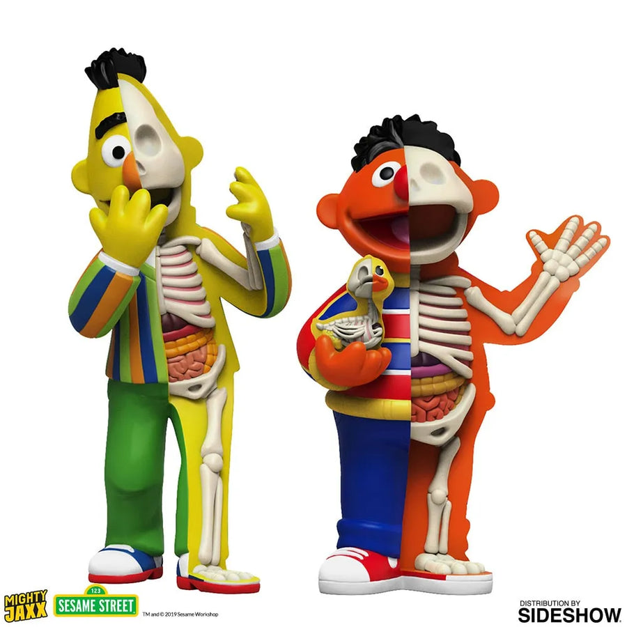 XXRAY Plus: Bert & Ernie – Mighty Jaxx – ActionFigure Brasil