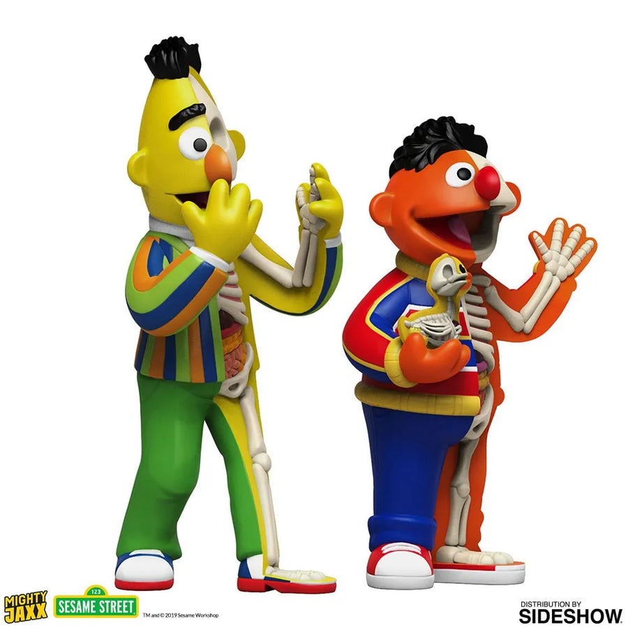 XXRAY Plus: Bert & Ernie – Mighty Jaxx – ActionFigure Brasil