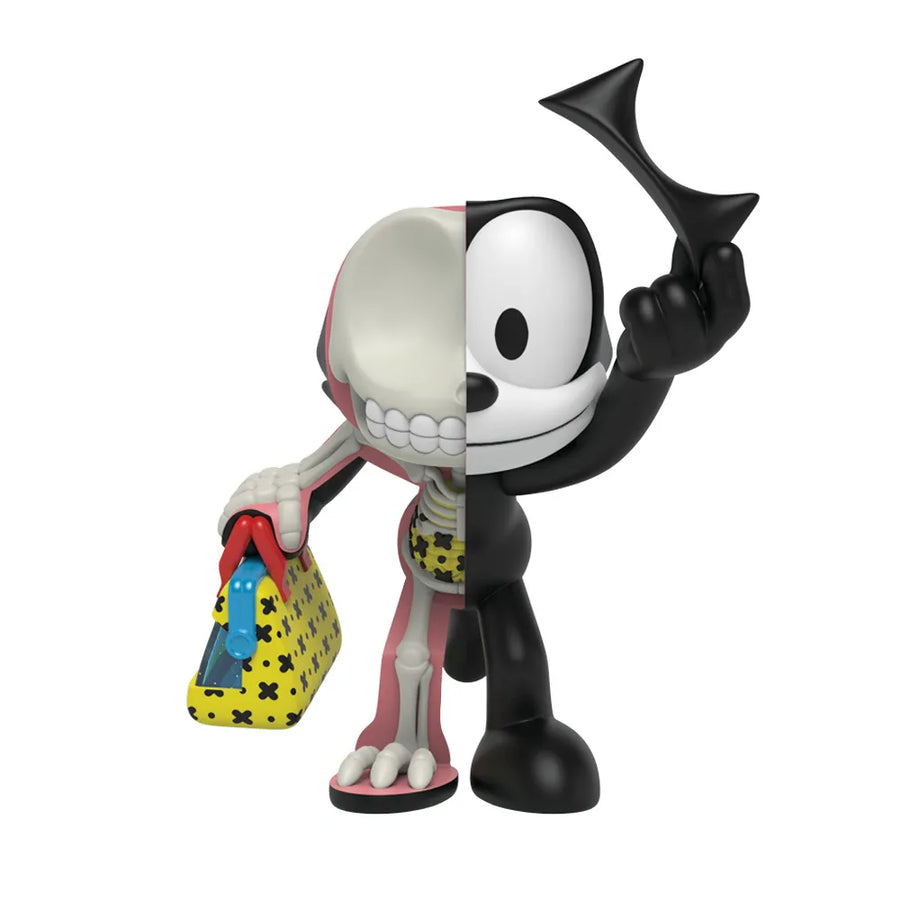 XXRAY Plus: Felix the Cat - LIMITED EDITION – Mighty Jaxx – ActionFigure Brasil