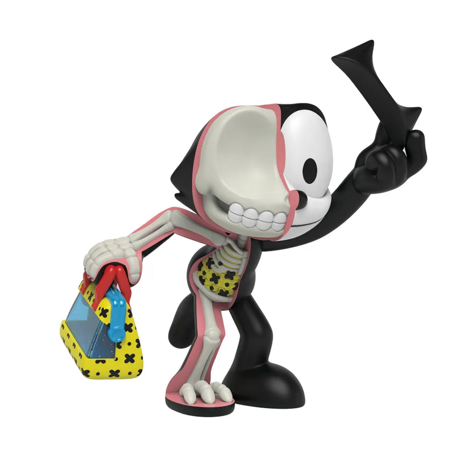 XXRAY Plus: Felix the Cat - LIMITED EDITION – Mighty Jaxx – ActionFigure Brasil