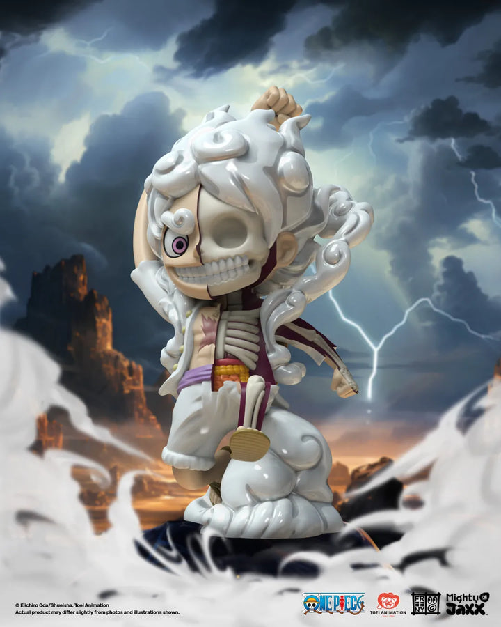 XXRAY Plus: Luffy (Gear 5 Edition) – Mighty Jaxx – ActionFigure Brasil