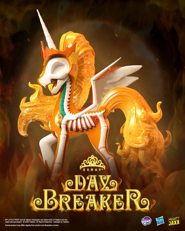 XXRAY PLUS meets My Little Pony / Daybreaker Vinyl Figureㅤ – Mighty Jaxx – ActionFigure Brasil