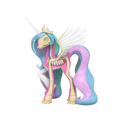 XXRAY Plus: Princess Celestia – Mighty Jaxx – ActionFigure Brasil — com base expositora