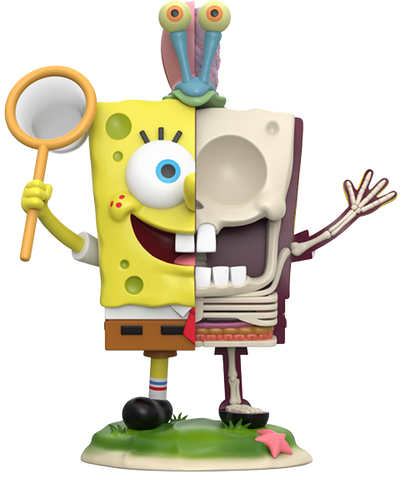 XXRAY PLUS SpongeBob SquarePants – Mighty Jaxx – ActionFigure Brasil — ângulo diferente