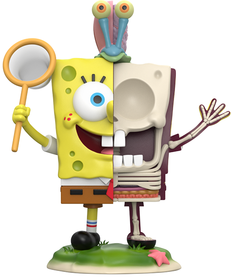 XXRAY PLUS SpongeBob SquarePants – Mighty Jaxx – ActionFigure Brasil