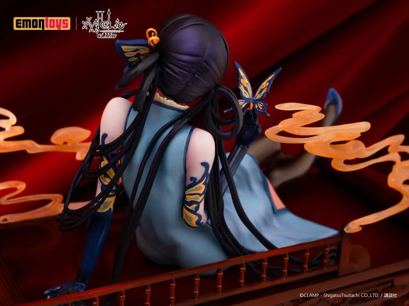 xxxHolic - Ichihara Yuuko - China Dress Statue Series - 1/7 - China Dress ver. (Emontoys)ㅤ – Emontoys – ActionFigure Brasil