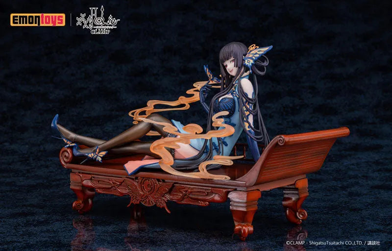 xxxHolic - Ichihara Yuuko - China Dress Statue Series - 1/7 - China Dress ver. (Emontoys)ㅤ – Emontoys – ActionFigure Brasil