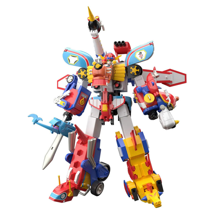 Yatterman - Bandai Shokugan - Candy Toy - SMP - Tatsunoko Pro 60th Anniversary Tatsunoko Gattai Time Bokan Robo (Bandai) [Shop Exclusive]ㅤ – Bandai – ActionFigure Brasil