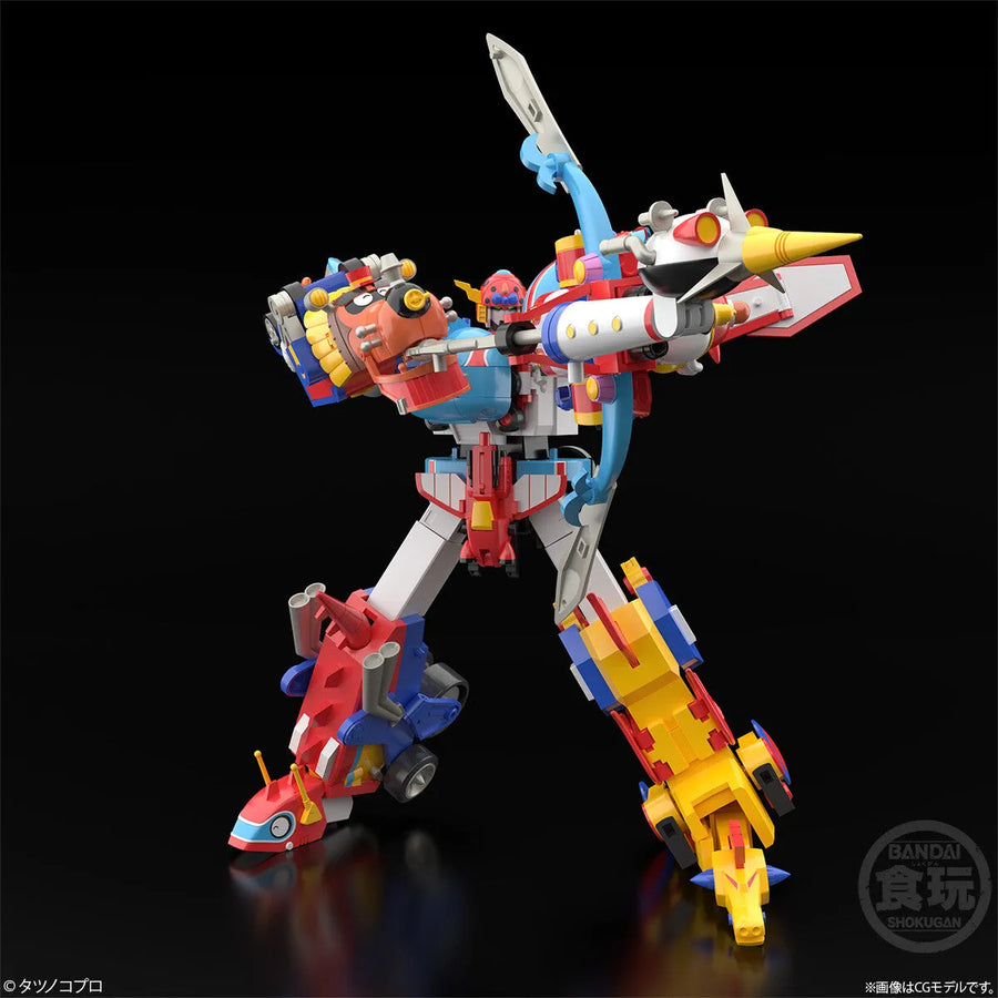Yatterman - Bandai Shokugan - Candy Toy - SMP - Tatsunoko Pro 60th Anniversary Tatsunoko Gattai Time Bokan Robo (Bandai) [Shop Exclusive]ㅤ – Bandai – ActionFigure Brasil