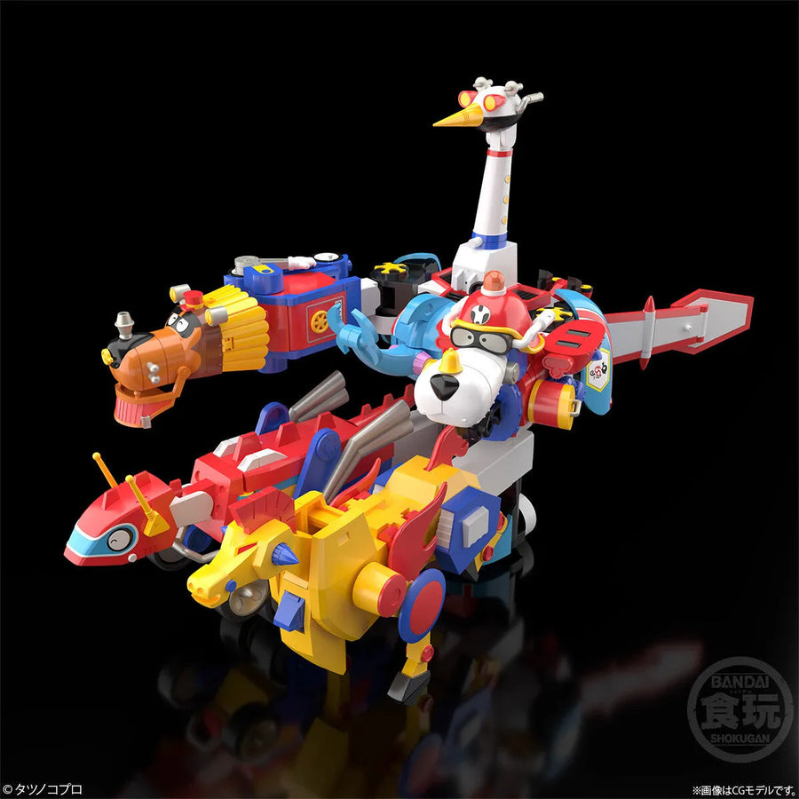Yatterman - Bandai Shokugan - Candy Toy - SMP - Tatsunoko Pro 60th Anniversary Tatsunoko Gattai Time Bokan Robo (Bandai) [Shop Exclusive]ㅤ – Bandai – ActionFigure Brasil