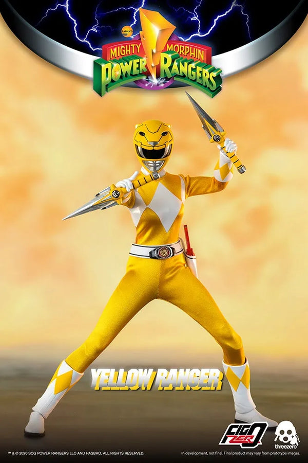 Yellow Ranger – Threezero – ActionFigure Brasil