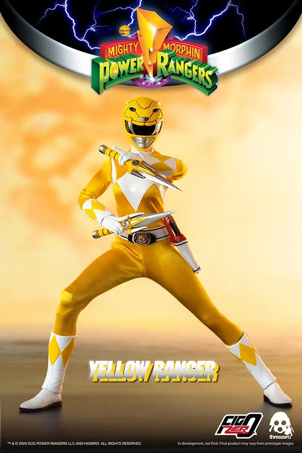 Yellow Ranger – Threezero – ActionFigure Brasil