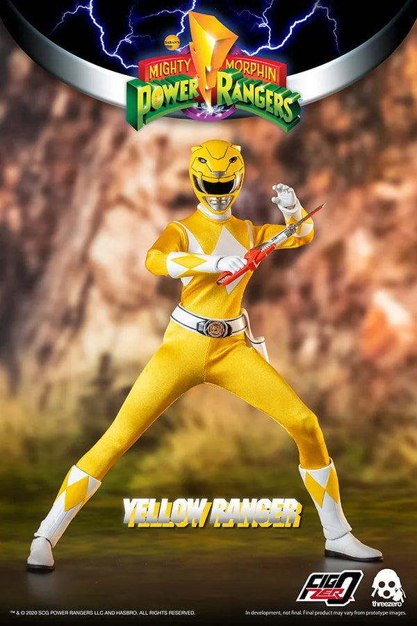 Yellow Ranger – Threezero – ActionFigure Brasil