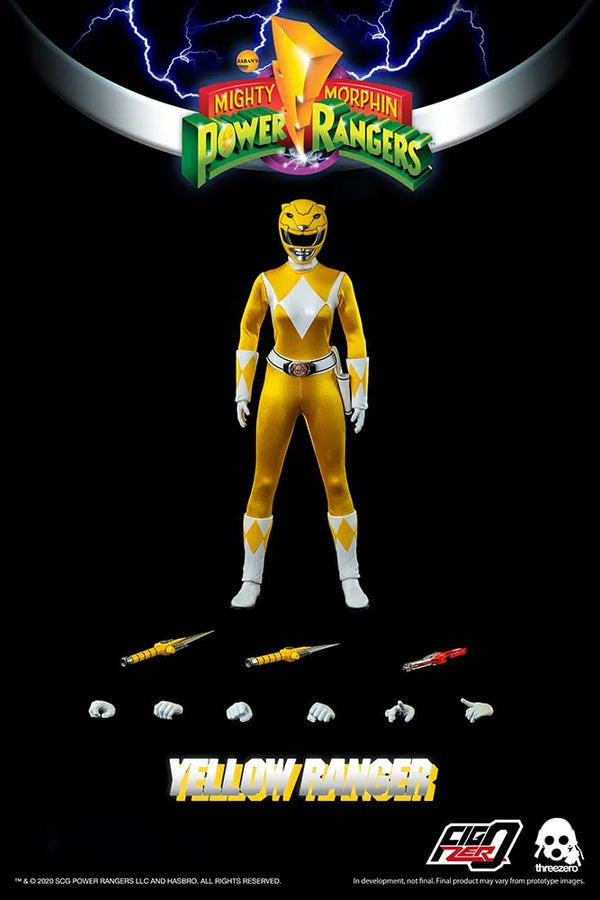 Yellow Ranger – Threezero – ActionFigure Brasil
