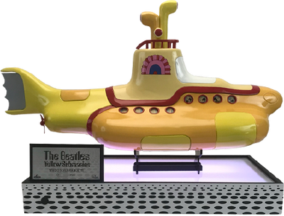 Yellow Submarine - LIMITED EDITION: 250 – Factory Entertainment – ActionFigure Brasil — com base expositora