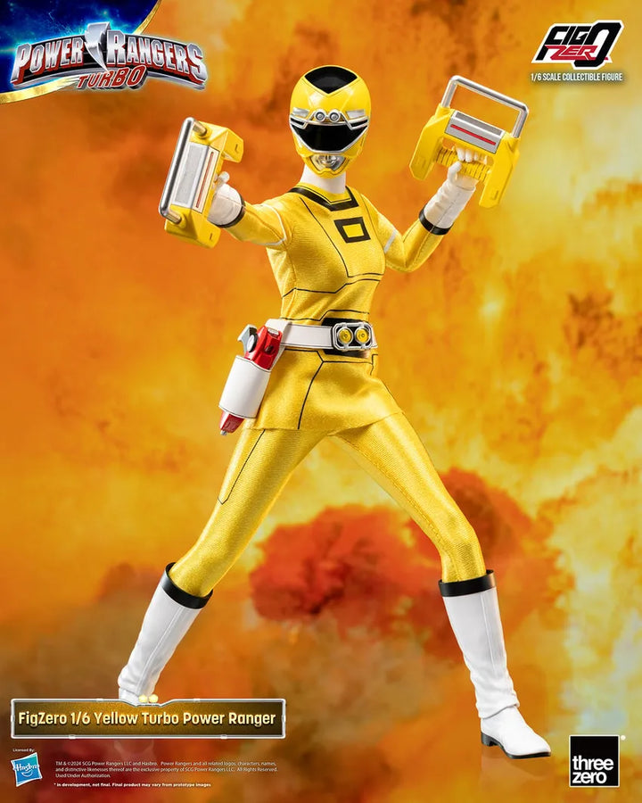 Yellow Turbo Power Ranger – Threezero – ActionFigure Brasil
