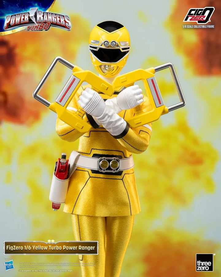 Yellow Turbo Power Ranger – Threezero – ActionFigure Brasil