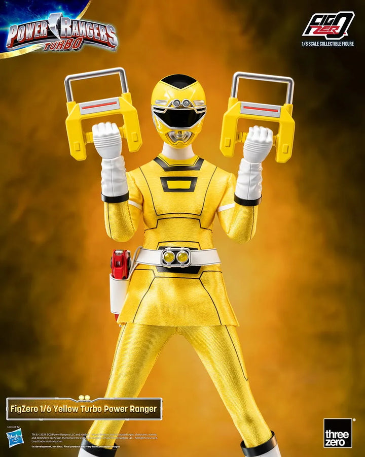 Yellow Turbo Power Ranger – Threezero – ActionFigure Brasil