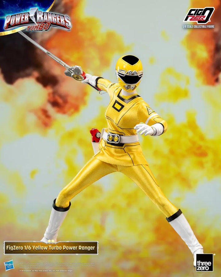Yellow Turbo Power Ranger – Threezero – ActionFigure Brasil