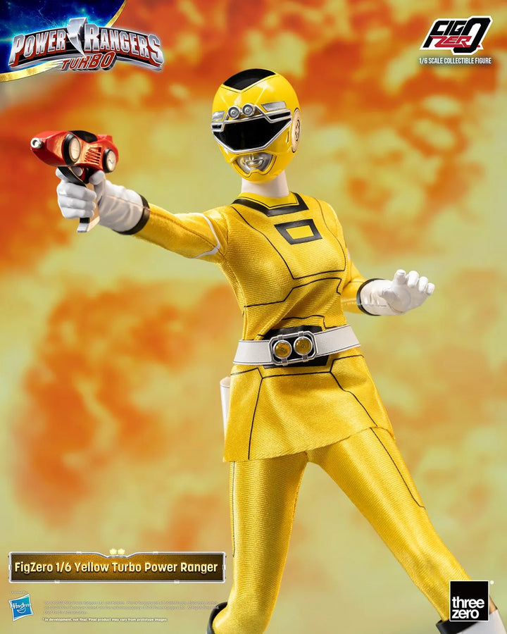Yellow Turbo Power Ranger – Threezero – ActionFigure Brasil