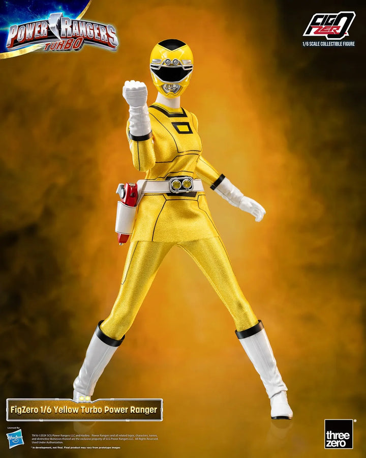 Yellow Turbo Power Ranger – Threezero – ActionFigure Brasil