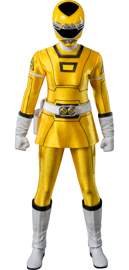 Yellow Turbo Power Ranger – Threezero – ActionFigure Brasil
