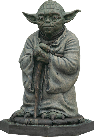 Yoda Bronze - LIMITED EDITION – Sideshow Collectibles – ActionFigure Brasil — close